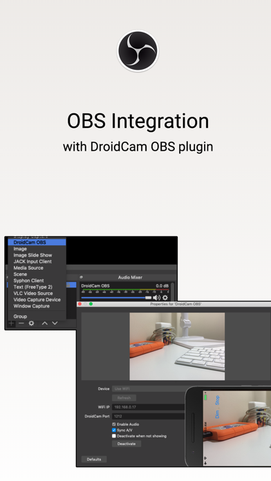DroidCamX – HD Webcam for PC app screenshot 5
