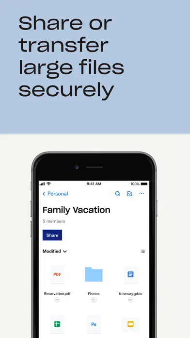 Dropbox: Secure Cloud Storage app screenshot 5