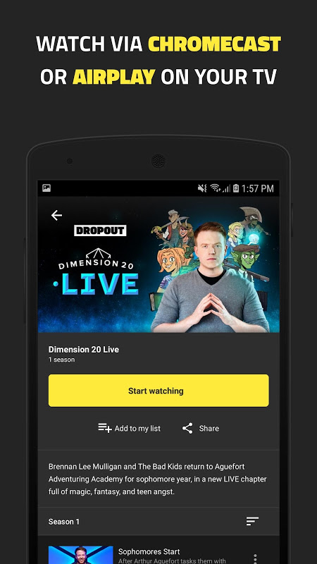 DROPOUT by CollegeHumor app screenshot 3