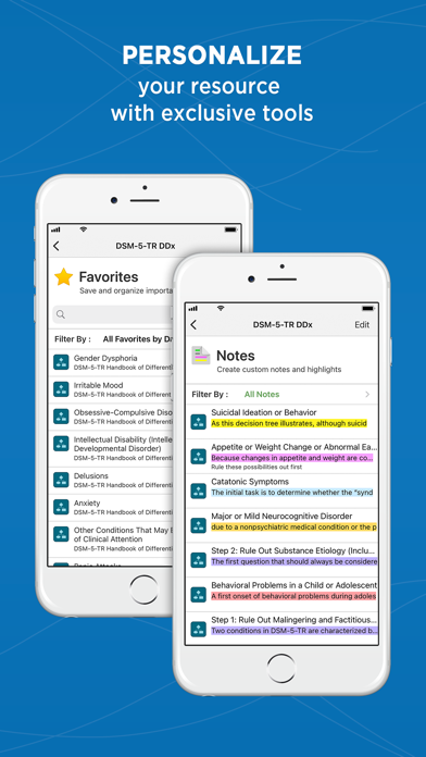 DSM-5-TR® Diagnostic Criteria app screenshot 7