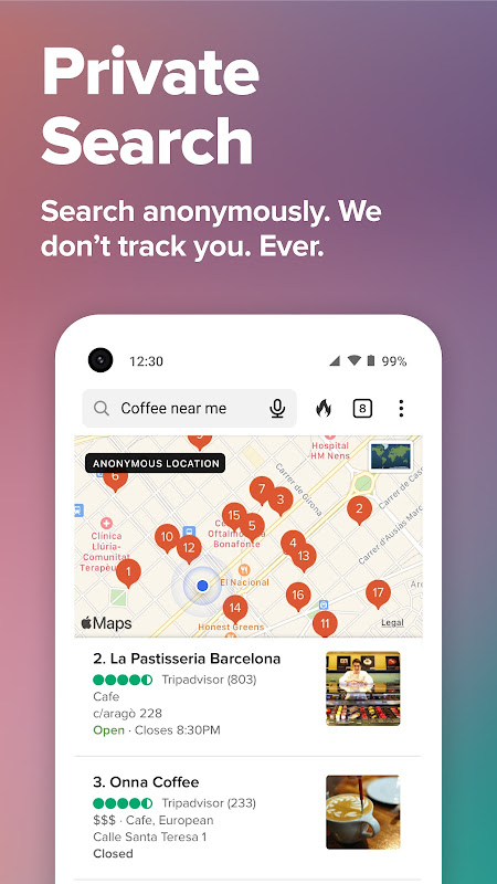 DuckDuckGo Private Browser app screenshot 5