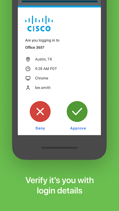 Duo Mobile app screenshot 2