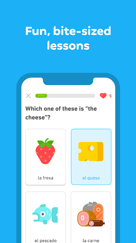Duolingo app screenshot 2