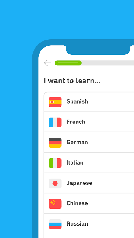 Duolingo app screenshot 3