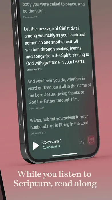 Dwell: Audio Bible app screenshot 2
