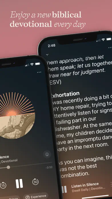 Dwell: Audio Bible app screenshot 6