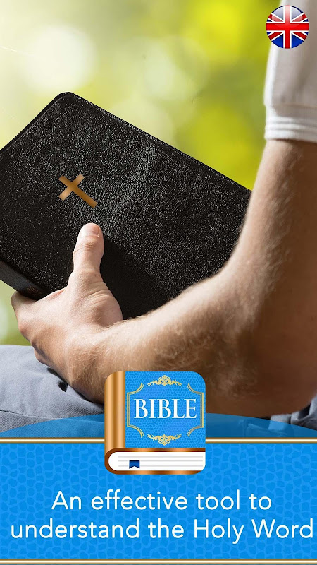 Easy to read KJV Bible app screenshot 1