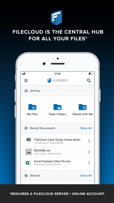 Egnyte app screenshot 1