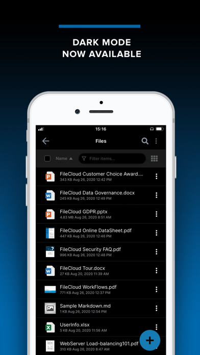 Egnyte app screenshot 4