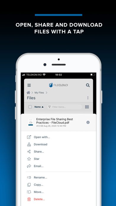 Egnyte app screenshot 5