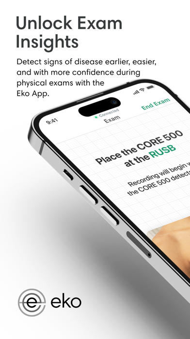 Eko: Digital Stethoscopes app screenshot 1