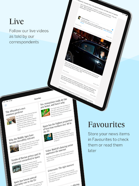 EL PAÍS app screenshot 1