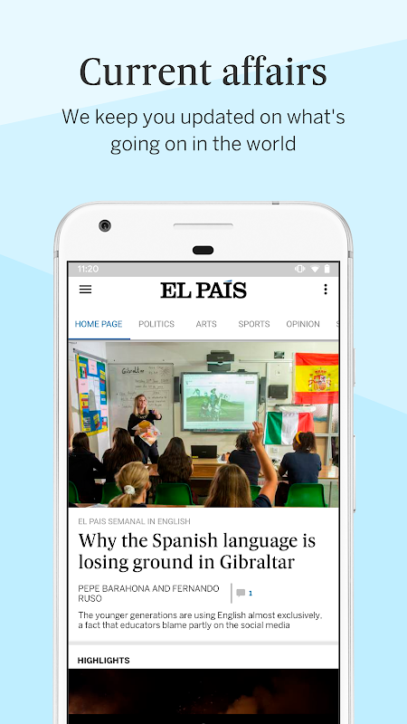 EL PAÍS app screenshot 5