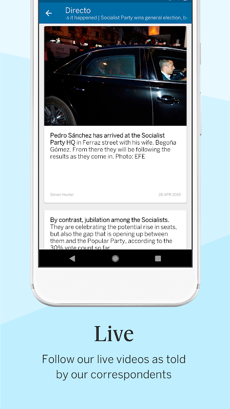 EL PAÍS app screenshot 7