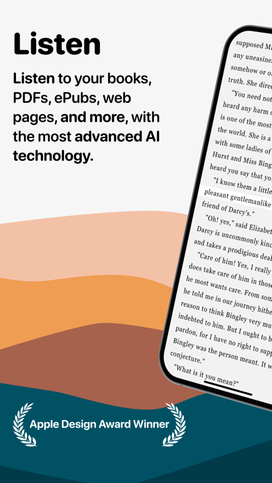 ElevenReader – Voice Reader app screenshot 1