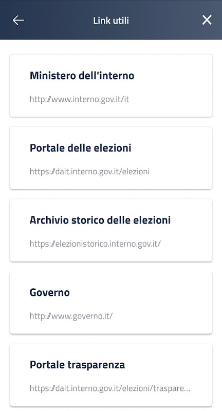 Eligendo Mobile app screenshot 6
