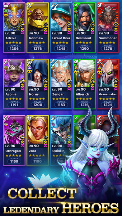 Empires & Puzzles: Match-3 RPG app screenshot 2