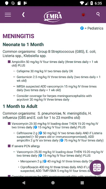 EMRA MobilEM app screenshot 2