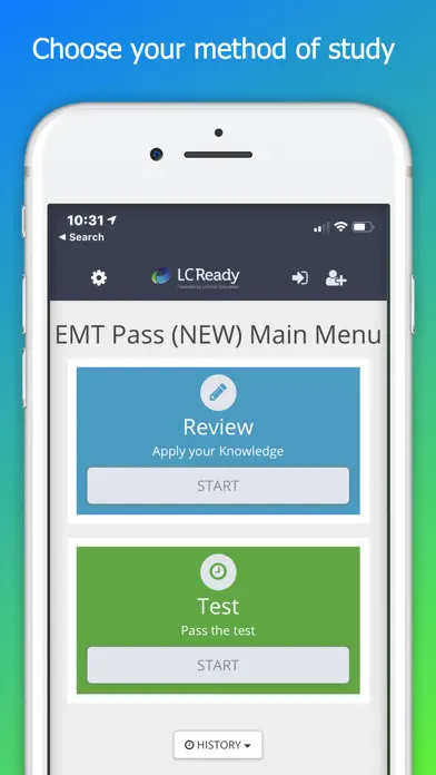 EMT PASS app screenshot 2