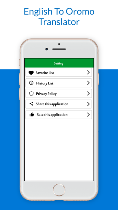 English to Oromo Translator app screenshot 6
