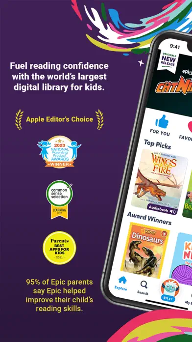 Epic: Kids’ Books & Reading app screenshot 1