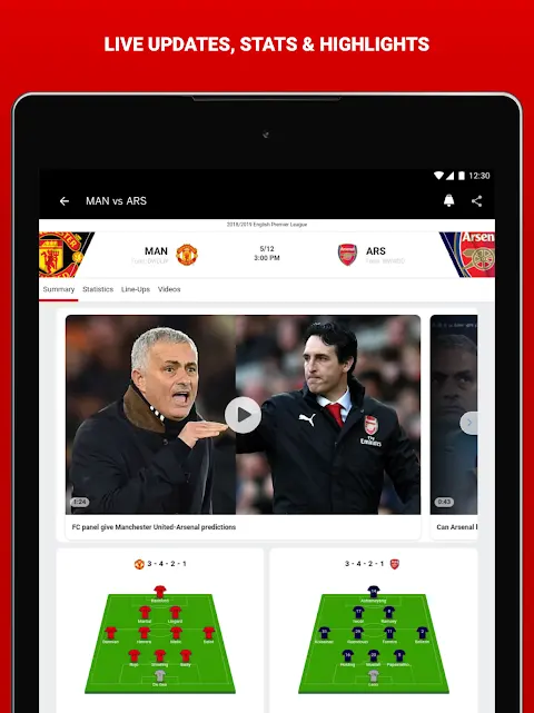 ESPN app screenshot 2