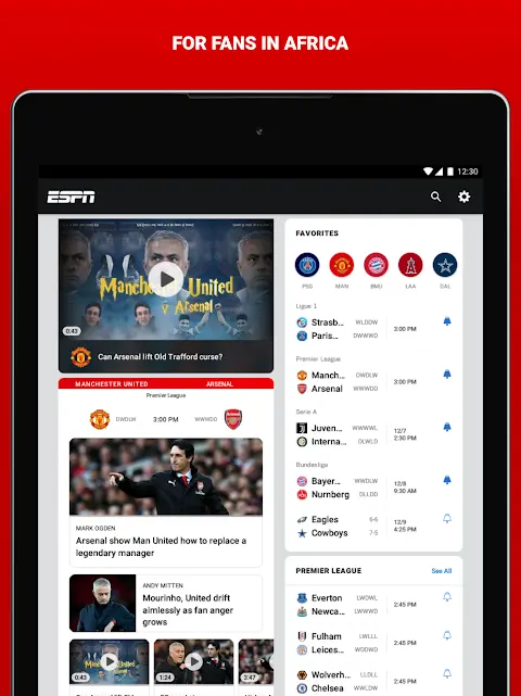 ESPN app screenshot 4