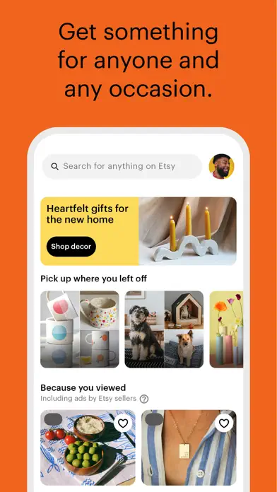 Etsy: Buy & Sell Unique Items app screenshot 1