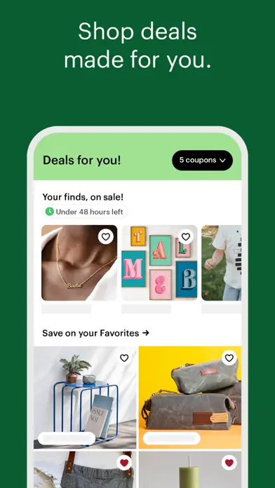 Etsy: Buy & Sell Unique Items app screenshot 5