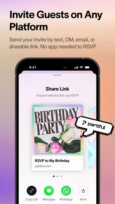 Event Planner: Birthday, Party app screenshot 3