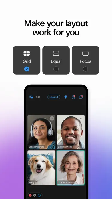 eyeson Video Meetings app screenshot 4