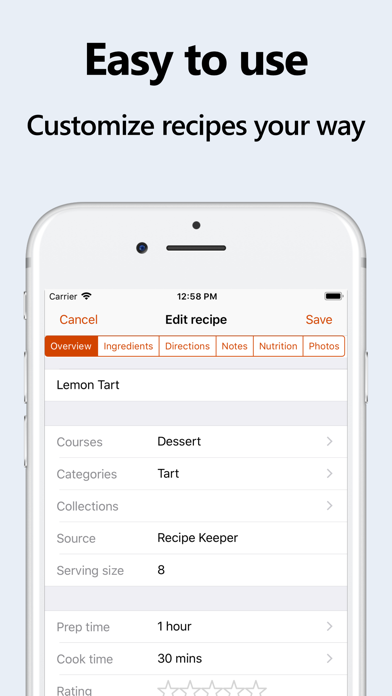 F9 Cookbook by Front 9 Restora app screenshot 5