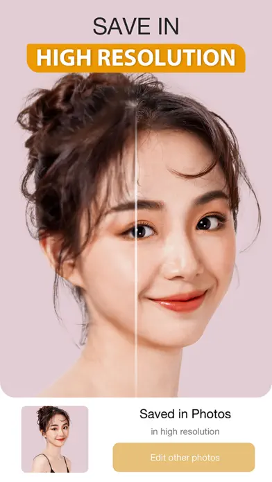 Face Editor: AI Makeup Look app screenshot 7