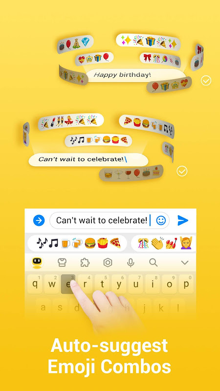 Facemoji Emoji Keyboard&Fonts app screenshot 3