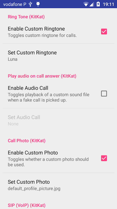 Fake Call app screenshot 3