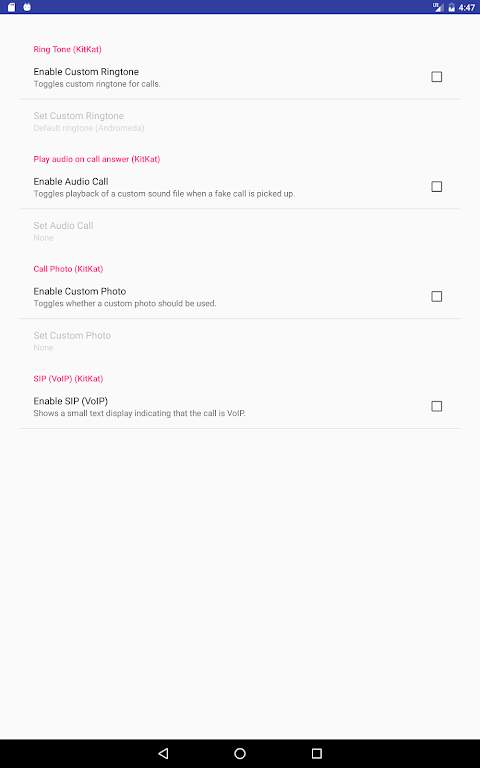 Fake Call app screenshot 6