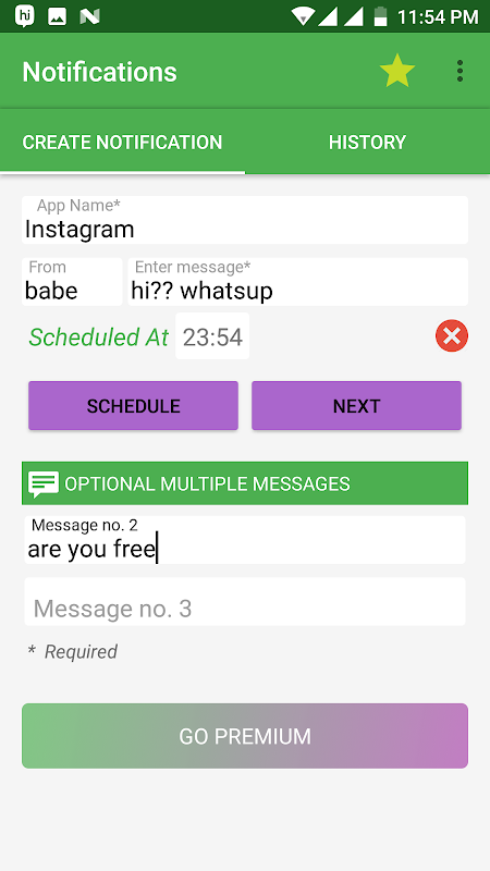 Fake Notifications app screenshot 6