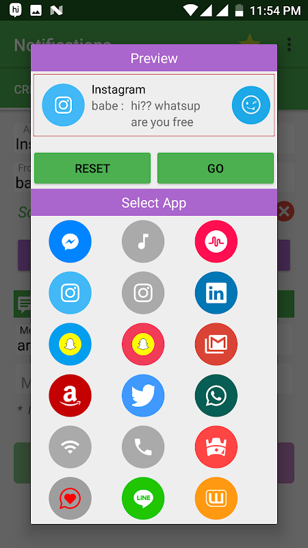 Fake Notifications app screenshot 8
