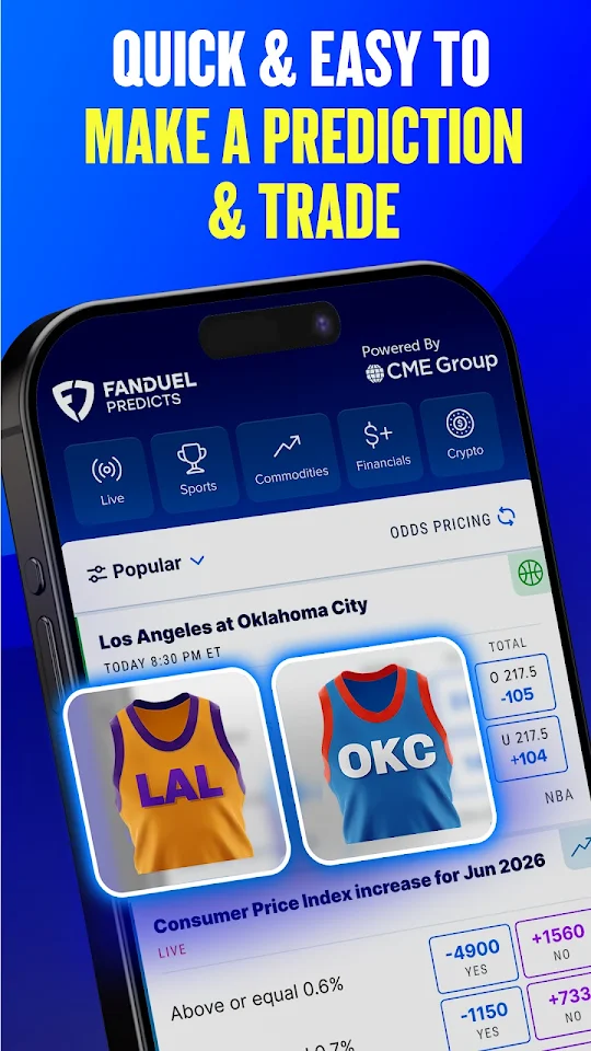 FanDuel Prediction Markets app screenshot 2