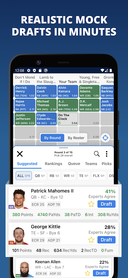Fantasy Football Draft Wizard app screenshot 4