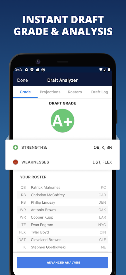 Fantasy Football Draft Wizard app screenshot 6