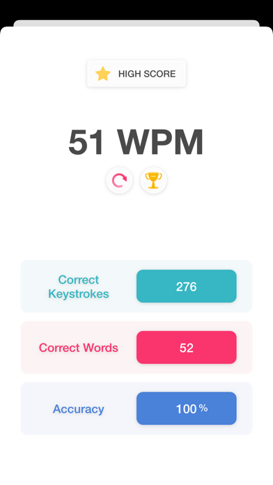 Fast Typing Test app screenshot 3