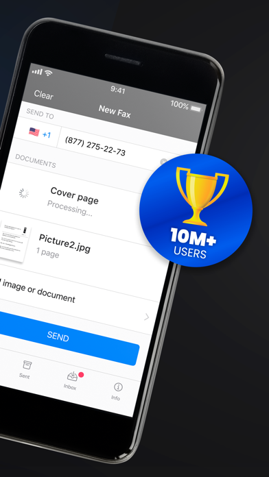 FaxFlow – Send Fax from Phone app screenshot 2
