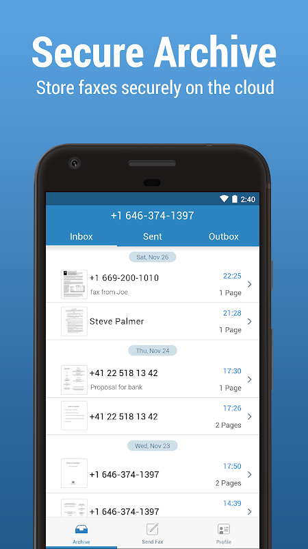 Fax.Plus – Send Fax from Phone app screenshot 4