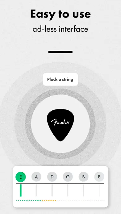 Fender Guitar Tuner app screenshot 2