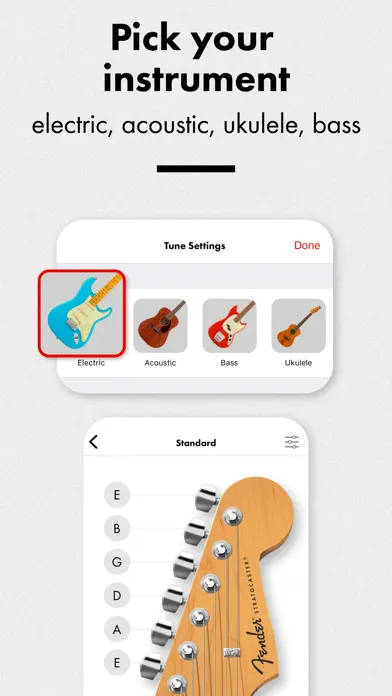 Fender Guitar Tuner app screenshot 3