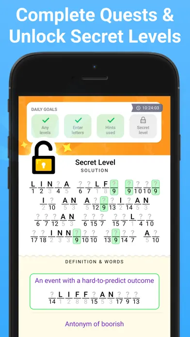 Figgerits – Word Puzzle Game app screenshot 6