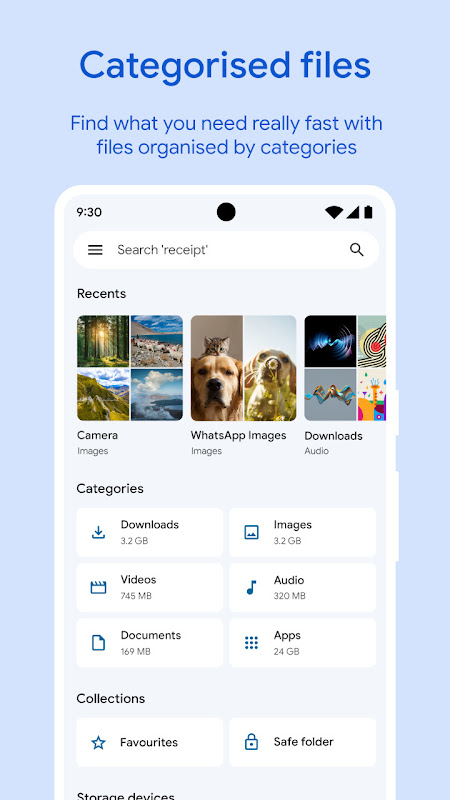 Files by Google app screenshot 1