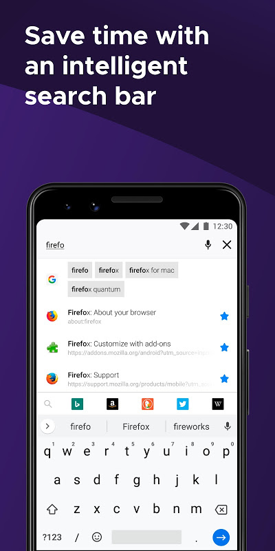 Firefox: Private, Safe Browser app screenshot 4