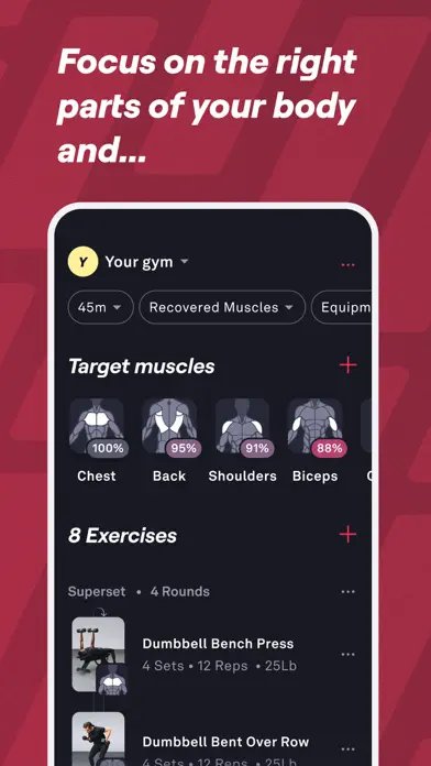 Fitbod Workout & Fitness Plans app screenshot 5
